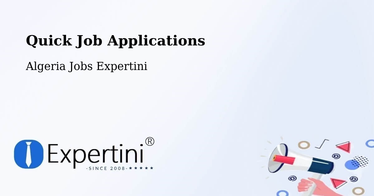 Quick Apply Feature – Jijel - Algeria Jobs Expertini